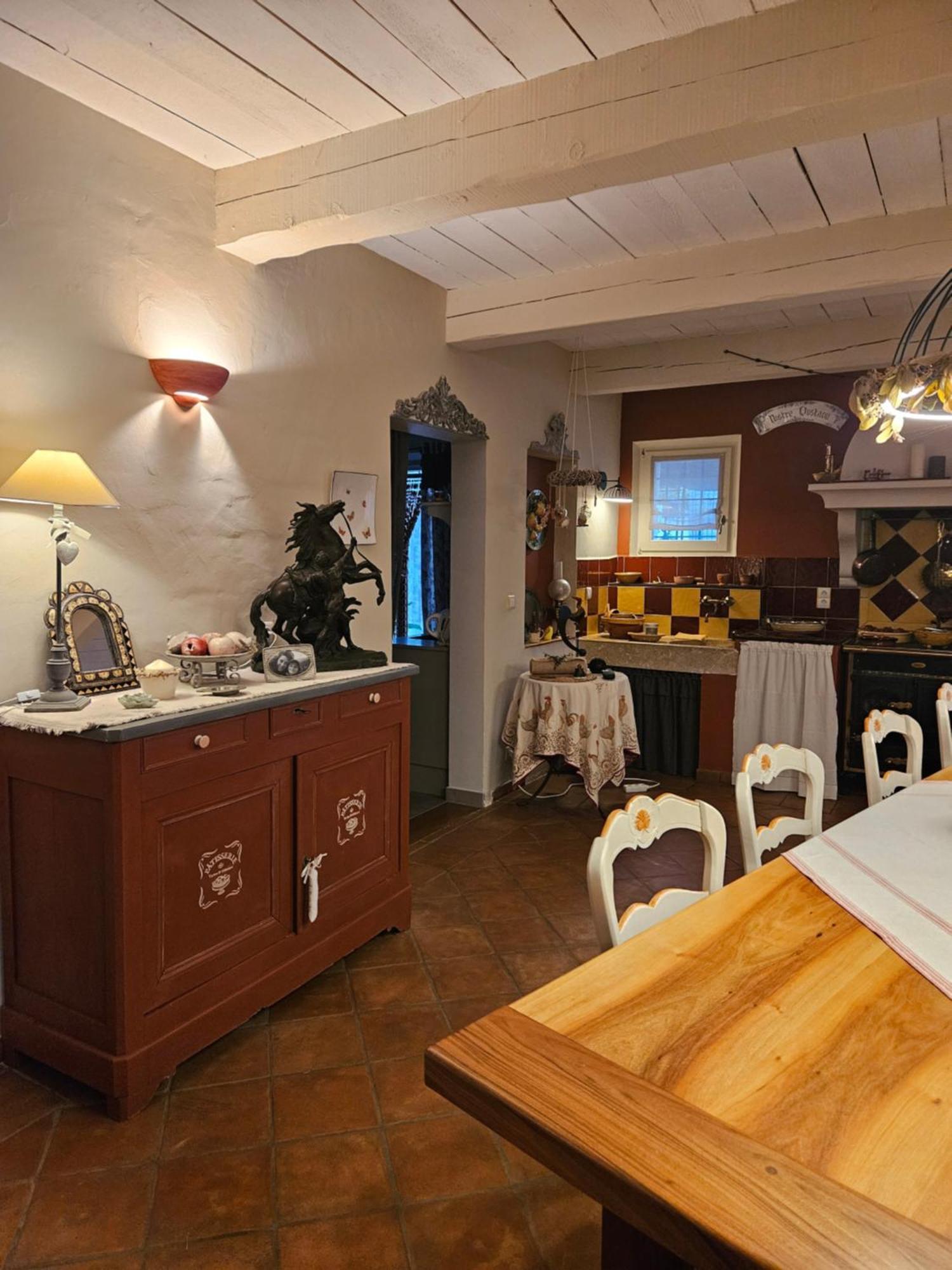 Bastide Des Oliviers Acomodação com café da manhã Moustiers-Sainte-Marie Exterior foto